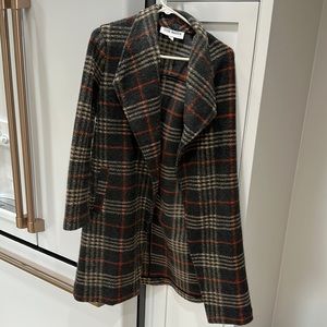 Women’s size medium Steve, Madden wool plaid jacket
